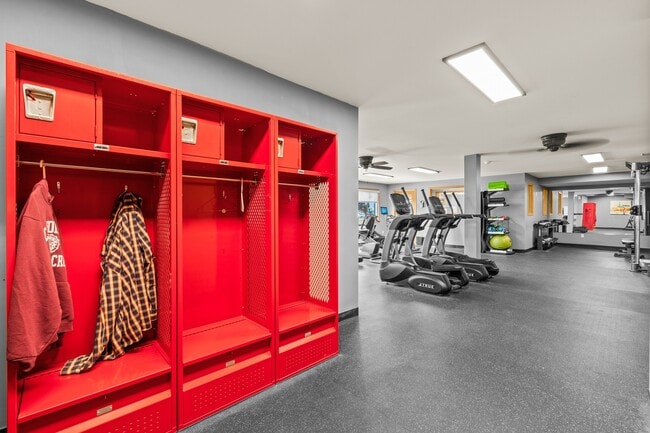 Gimnasio de Valley View Apartments