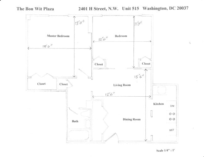 Photo - 2401 H St NW Unit Bon Wit Plaza