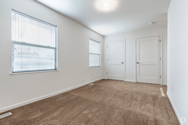 2BR, 2.5BA - 1086SF - Bedroom