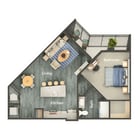 A3 floor plan River House