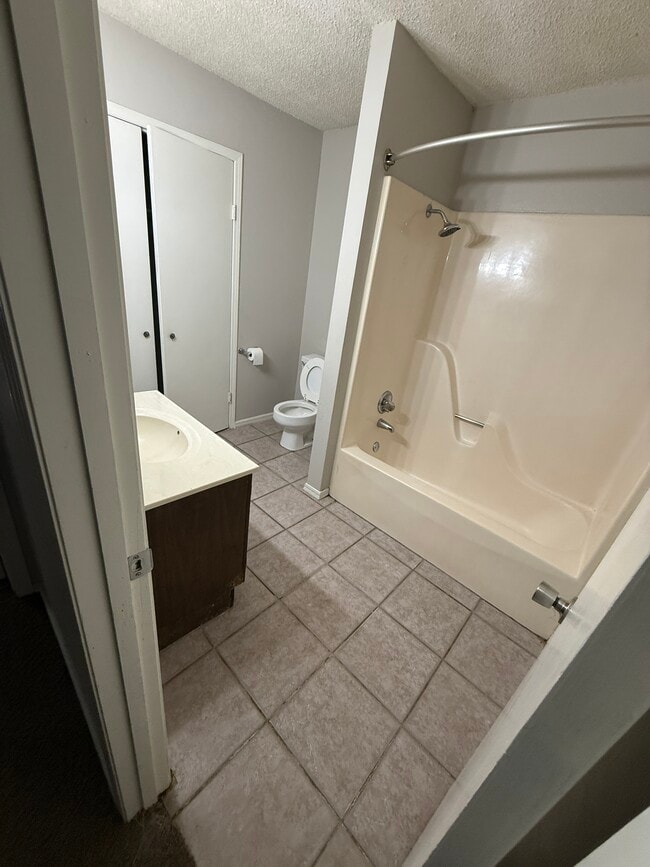 Primary bath with large linen closet - 828 Hardy Springs Cir Unit B