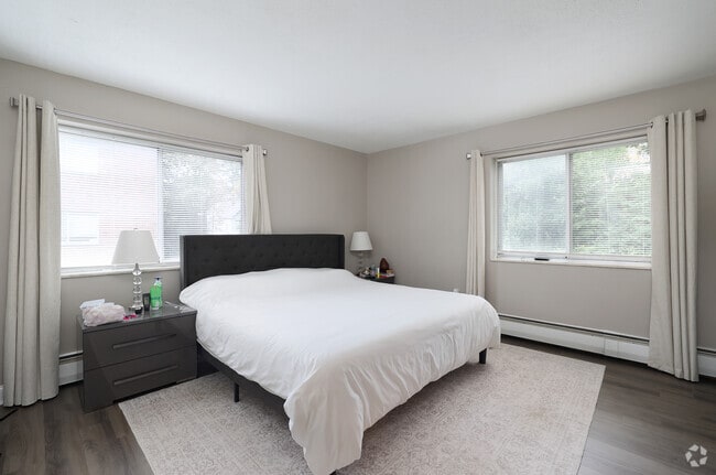 2BR, 1BA - 850SF - Bedroom - Malom Trust Apartments