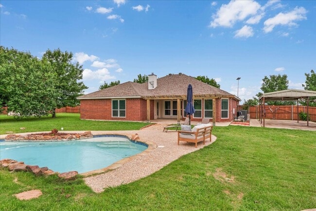 Photo - Luxury Lease on 1+ Acre with Saltwater Pool & Workshop in Ponder ISD!