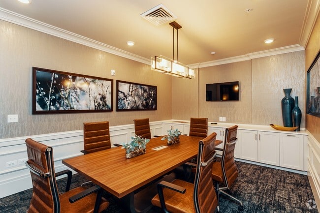 Conference Room - The Village Center Apartments At Wormans M...