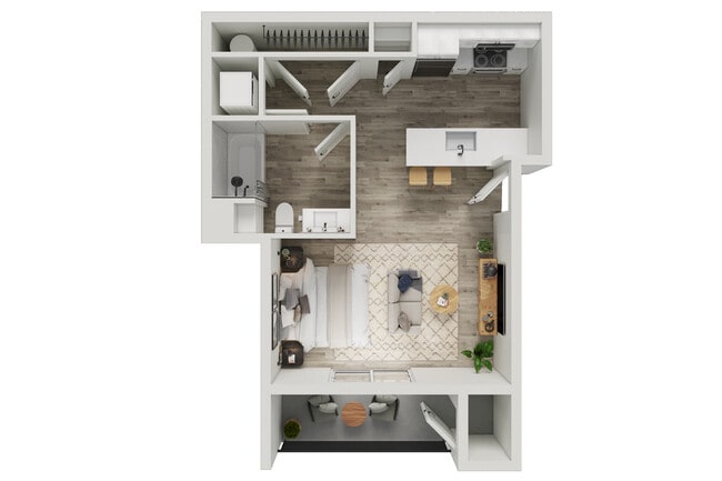 Studio Floorplan
