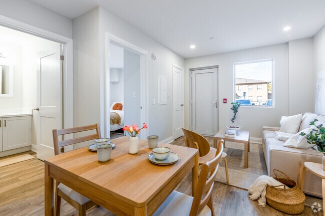 1BR, 1BA - 472SF - Dining/Living Room