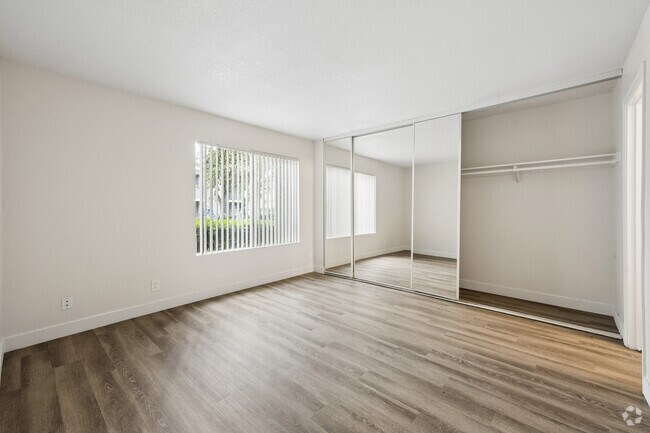 3BR, 2BA - 1100SF - Primary Bedroom - San Gabriel Villa