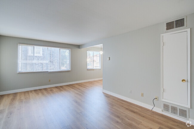 Living Room - Unit 1 - Americana Apartments