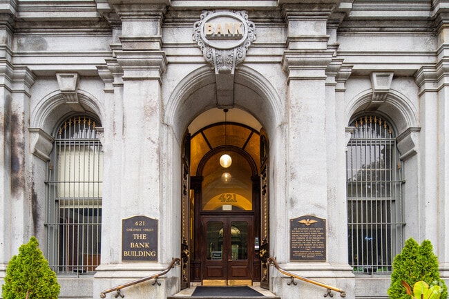 Entrance - The Bank Building