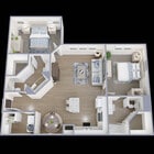 Two bedroom two bathroom
