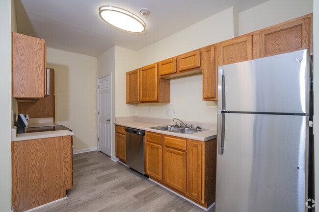 Andrew 2BR, 1BA - 879SF - Kitchen - Sweetwater Terraces 55+ Apartments