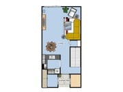 2 BR 1.5 Ba 1st Floor
