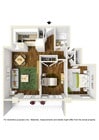The Milam floor plan Houston House