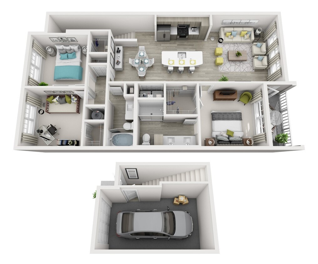 Floor Plan - D2 - Radiant 