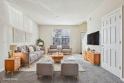 Experience the elegance of this contemporary living room, designed for style and relaxation.