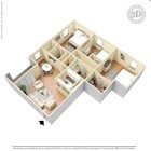 3BR/1.5BA