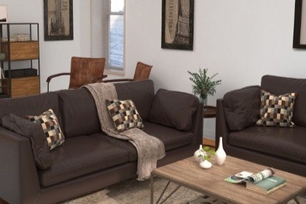 Living Area - 1428 N Greenview Ave Unit 2
