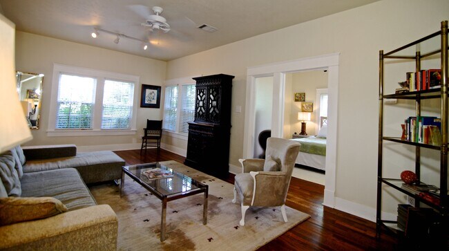 Living Room with view of Front Bedroom - 2508 Van Buren St Unit 1