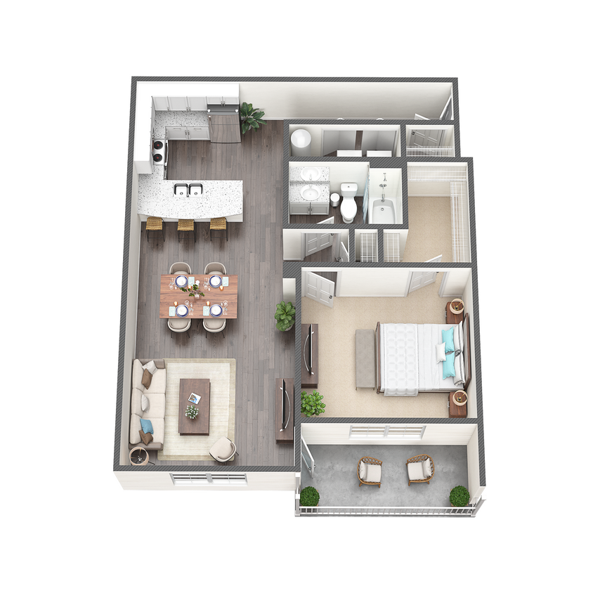 Floor Plan - A1B