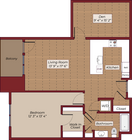 Plano de planta de sauce