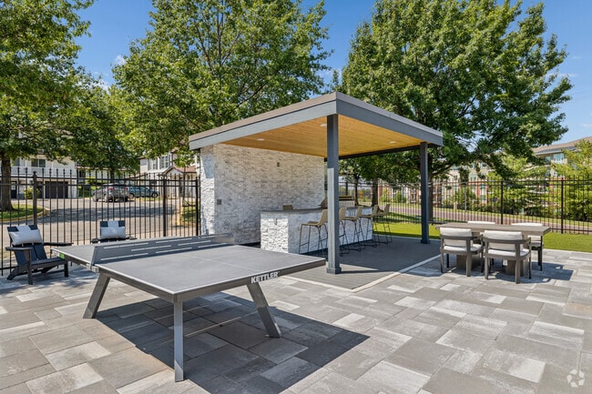 Grill and Game Area