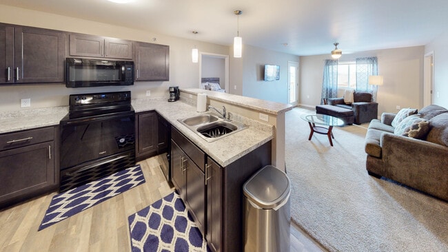 Designer Kitchen Peninsula