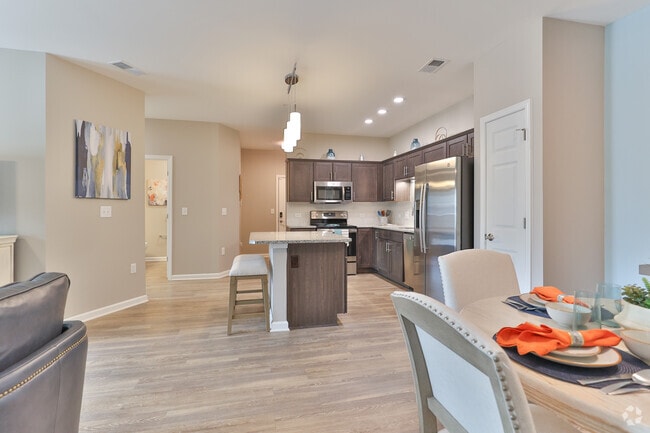 2BR, 2BA - Apex- Living Room