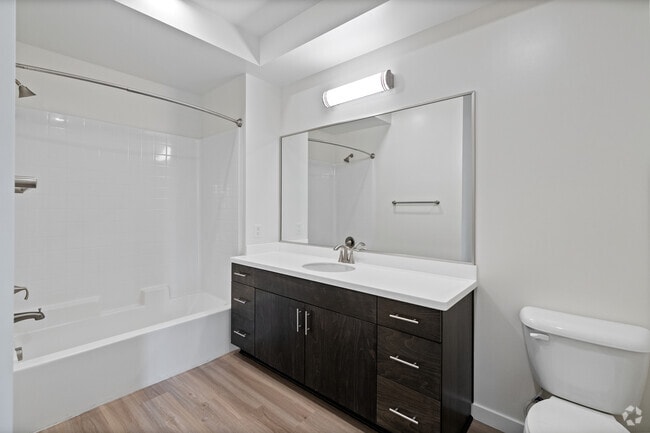 2BR, 2BA - 1,012SF - Second Bathroom
