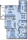 2BR/2BA