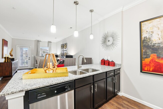Kitchen | Synergy Floorplan 2 Bed 2 Bath 1096 sf