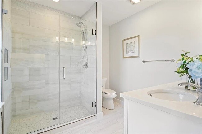 Master Bath walk in Shower - 603 Portsmouth Ave Condo Unit 204