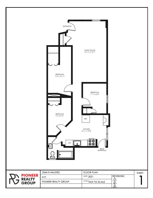 Photo - 3542 N Halsted St Apartments Unit #3544-1F