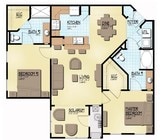 2BR/2BA