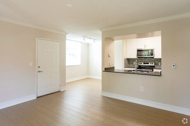 1BR, 1BA - Antibes - Living Room - St. Tropez Apartments