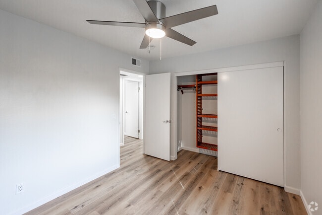2BD, 2BA - 840SF - Secondary Bedroom