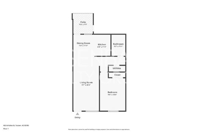 Photo - Spacious 1-bed, 1-bath downstairs apartmen... Unit APT 117