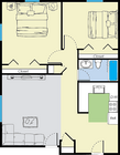 2 Bedroom