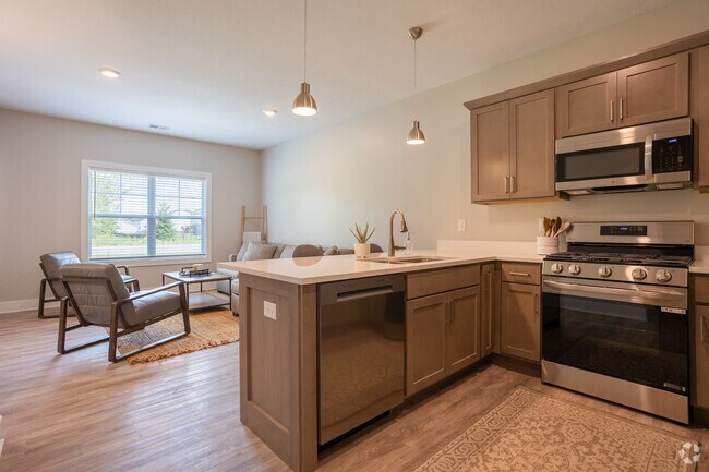 3BR, 2.5BA - 1,498SF - Kitchen - Ventura Townhouses LLC