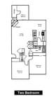 2BR/1.5BA