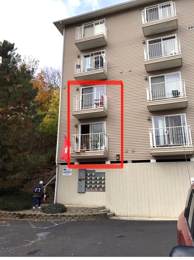 The red square is a single unit - REANEY PARK APTS