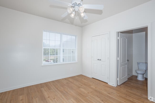 3BR, 2BA - 1,100SF - Primary Bedroom
