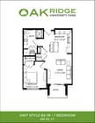 1 Bedroom, 1 Bathroom