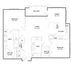 B2A | 2x2 | 1142 sq ft