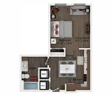 S1 | Studio Floor Plan