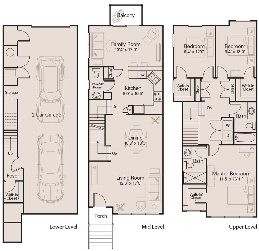 Encore Townhomes I Townhomes for Rent Utica, MI