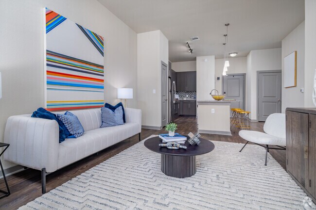 1BR, 1BA - 717SF Living Room - Avita Alamo Heights