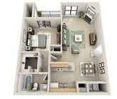 1BR/1BA