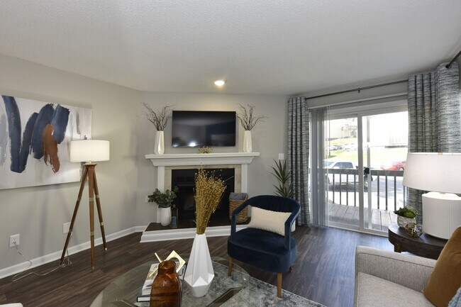 Living Room + Fireplace