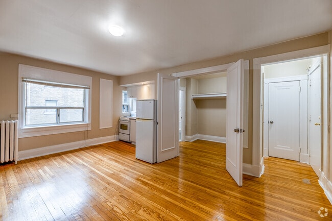 Bachelor + Den - Living Room