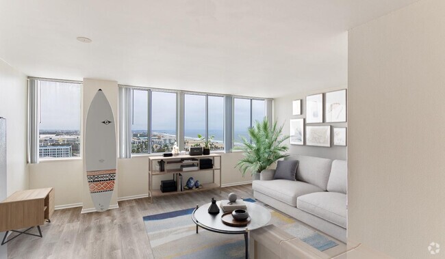 Ocean Views - Pacific Plaza Rental